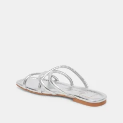 LANZA SANDALS SILVER METALLIC STELLA