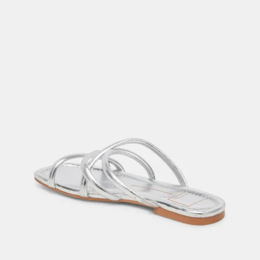 LANZA SANDALS SILVER METALLIC STELLA