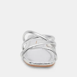 LANZA SANDALS SILVER METALLIC STELLA