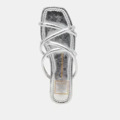 LANZA SANDALS SILVER METALLIC STELLA