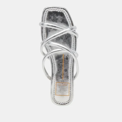 LANZA SANDALS SILVER METALLIC STELLA