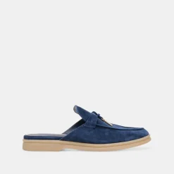 LASAIL FLATS NAVY SUEDE