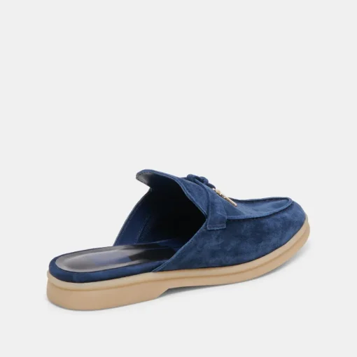 LASAIL FLATS NAVY SUEDE