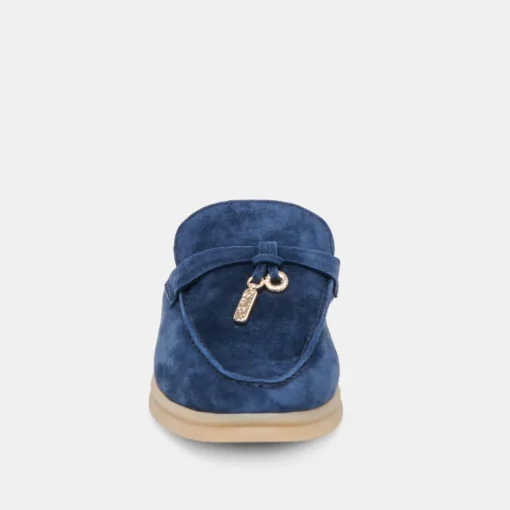 LASAIL FLATS NAVY SUEDE