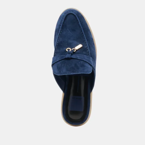 LASAIL FLATS NAVY SUEDE