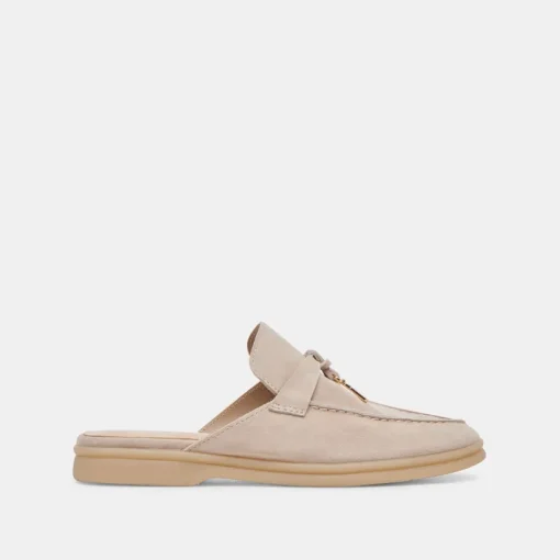 LASAIL FLATS TAUPE SUEDE