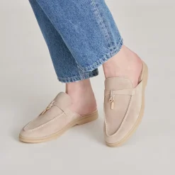 LASAIL FLATS TAUPE SUEDE