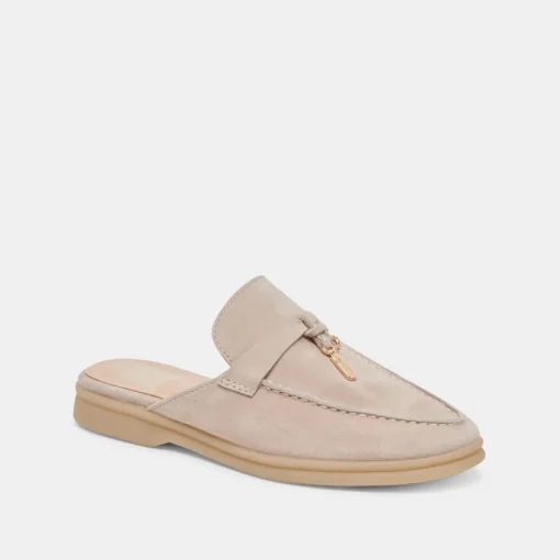 LASAIL FLATS TAUPE SUEDE
