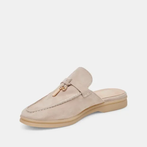 LASAIL FLATS TAUPE SUEDE