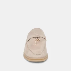 LASAIL FLATS TAUPE SUEDE