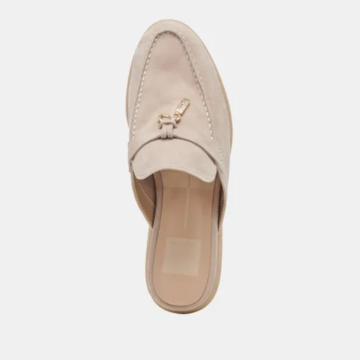LASAIL FLATS TAUPE SUEDE