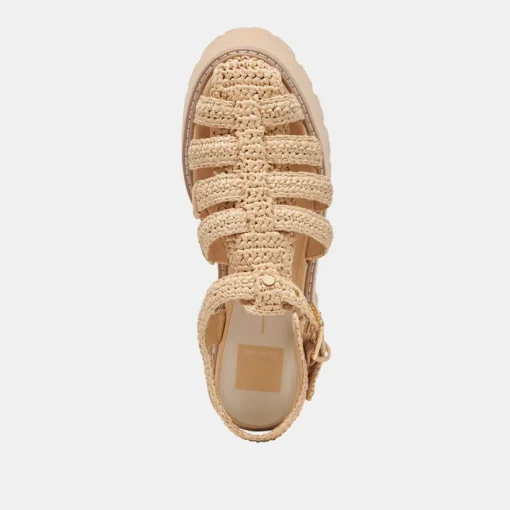 LASLY SANDALS NATURAL KNIT