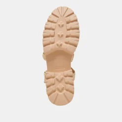 LASLY SANDALS NATURAL KNIT