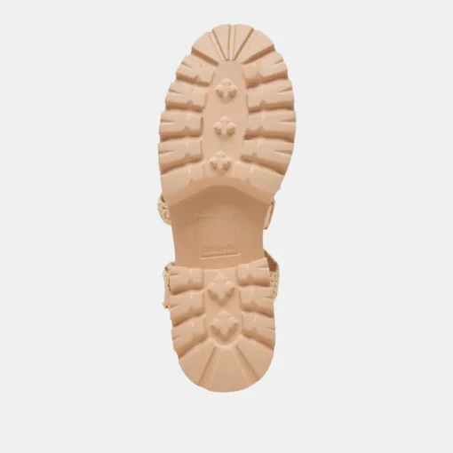LASLY SANDALS NATURAL KNIT