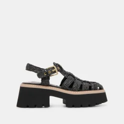 LASLY SANDALS ONYX KNIT