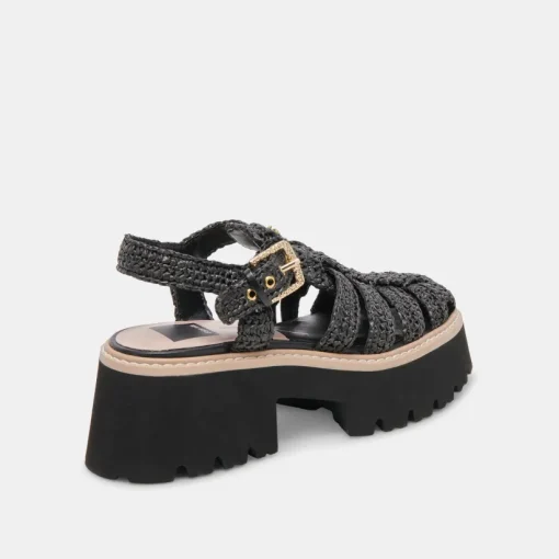 LASLY SANDALS ONYX KNIT
