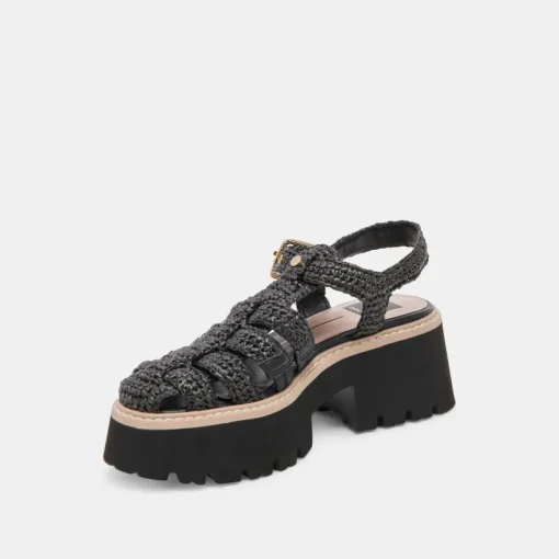 LASLY SANDALS ONYX KNIT