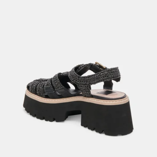 LASLY SANDALS ONYX KNIT