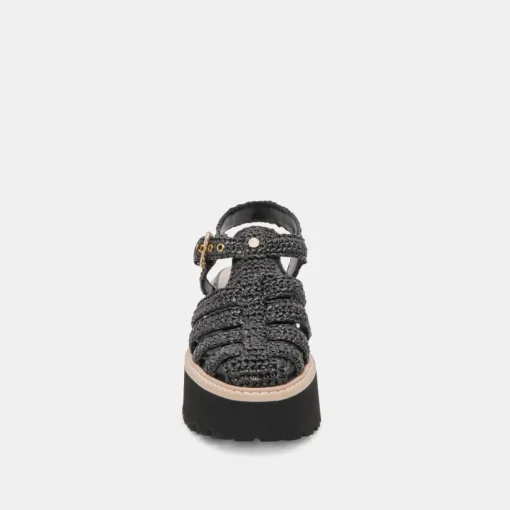 LASLY SANDALS ONYX KNIT