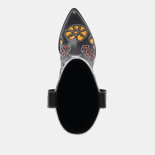 LASSIE BOOTS BLACK MULTI LEATHER
