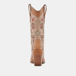 LASSIE BOOTS TAN MULTI LEATHER