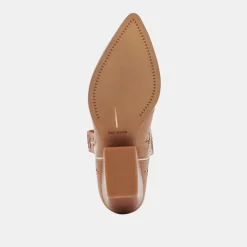 LASSIE BOOTS TAN MULTI LEATHER