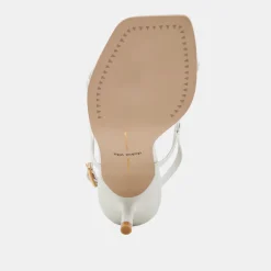 LAURY HEELS TRUE WHITE LEATHER