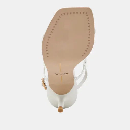 LAURY HEELS TRUE WHITE LEATHER