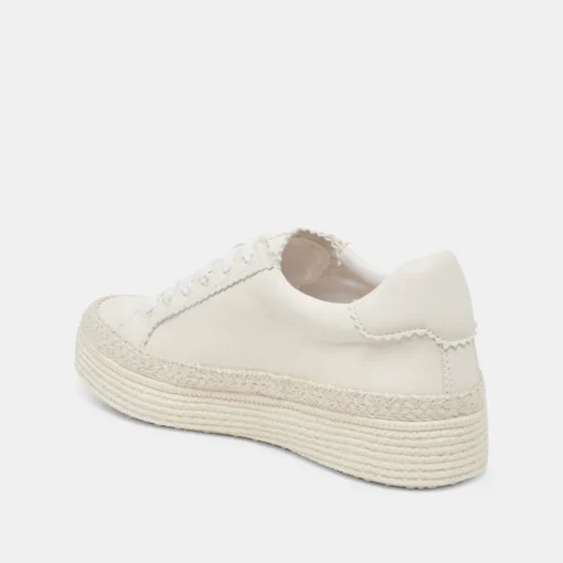 LENNIX SNEAKERS WHITE LEATHER