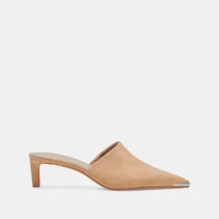 LEXY HEELS CAMEL SUEDE
