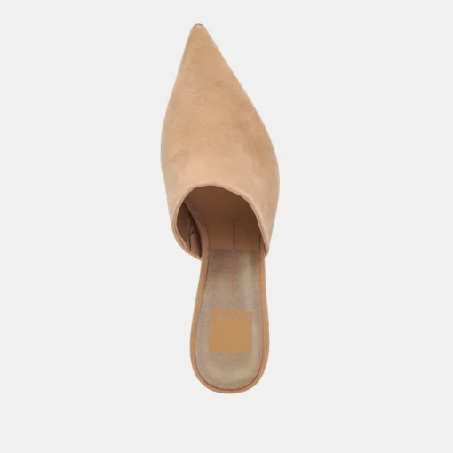 LEXY HEELS CAMEL SUEDE