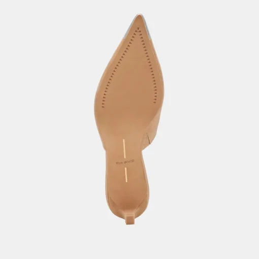 LEXY HEELS CAMEL SUEDE