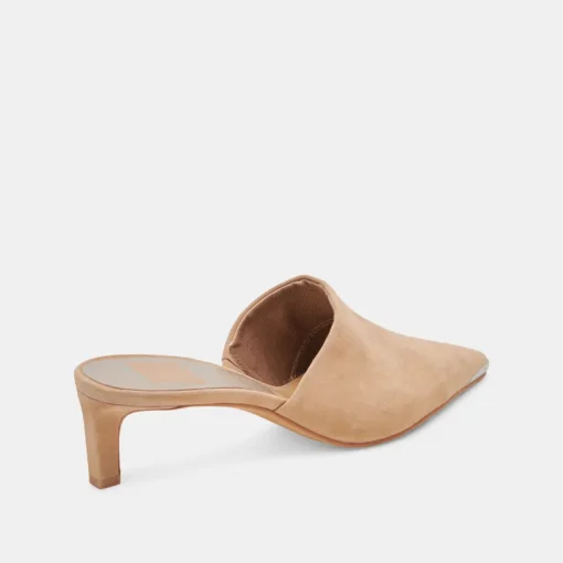 LEXY HEELS CAMEL SUEDE