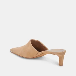 LEXY HEELS CAMEL SUEDE