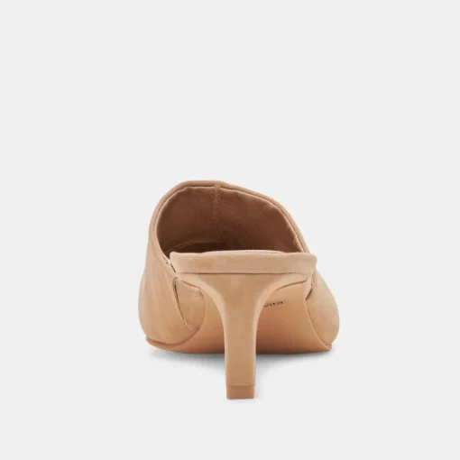 LEXY HEELS CAMEL SUEDE