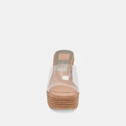 LICHIA HEELS COCOA VINYL