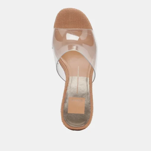 LICHIA HEELS COCOA VINYL