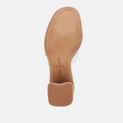 LICHIA HEELS COCOA VINYL