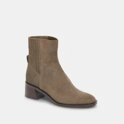 LINNY H2O WIDE BOOTS OLIVE SUEDE