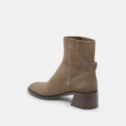 LINNY H2O WIDE BOOTS OLIVE SUEDE