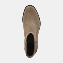 LINNY H2O WIDE BOOTS OLIVE SUEDE