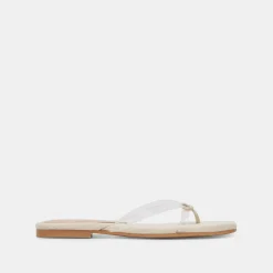 LUCCA SANDALS CRYSTAL VINYL