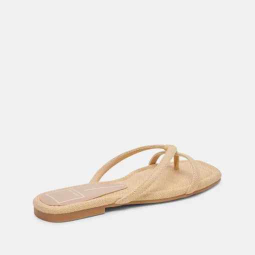 LUCCA SANDALS NATURAL RAFFIA
