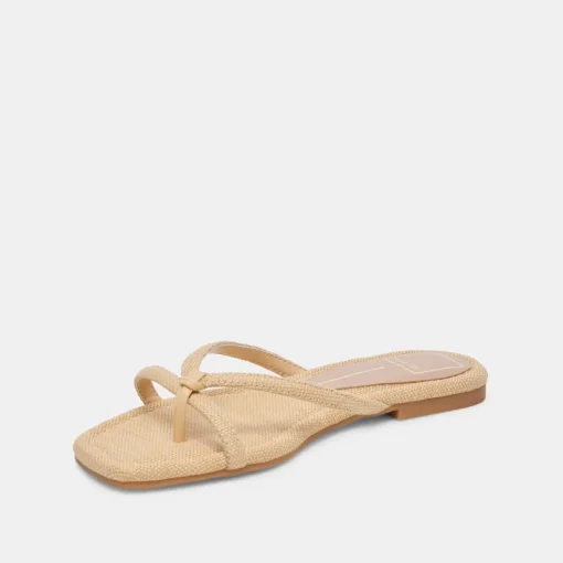 LUCCA SANDALS NATURAL RAFFIA