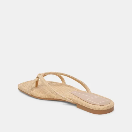 LUCCA SANDALS NATURAL RAFFIA