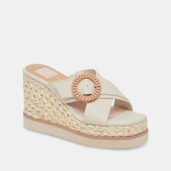 LUIZ WEDGES IVORY STELLA