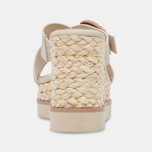 LUIZ WEDGES IVORY STELLA