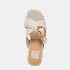 LUIZ WEDGES IVORY STELLA