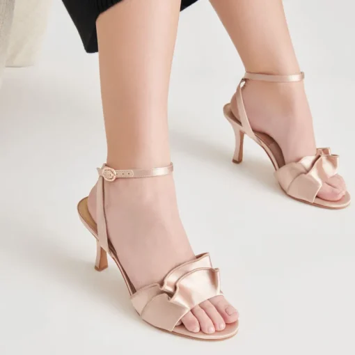 LUNETE HEELS LT BLUSH SATIN