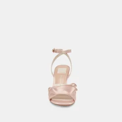 LUNETE HEELS LT BLUSH SATIN